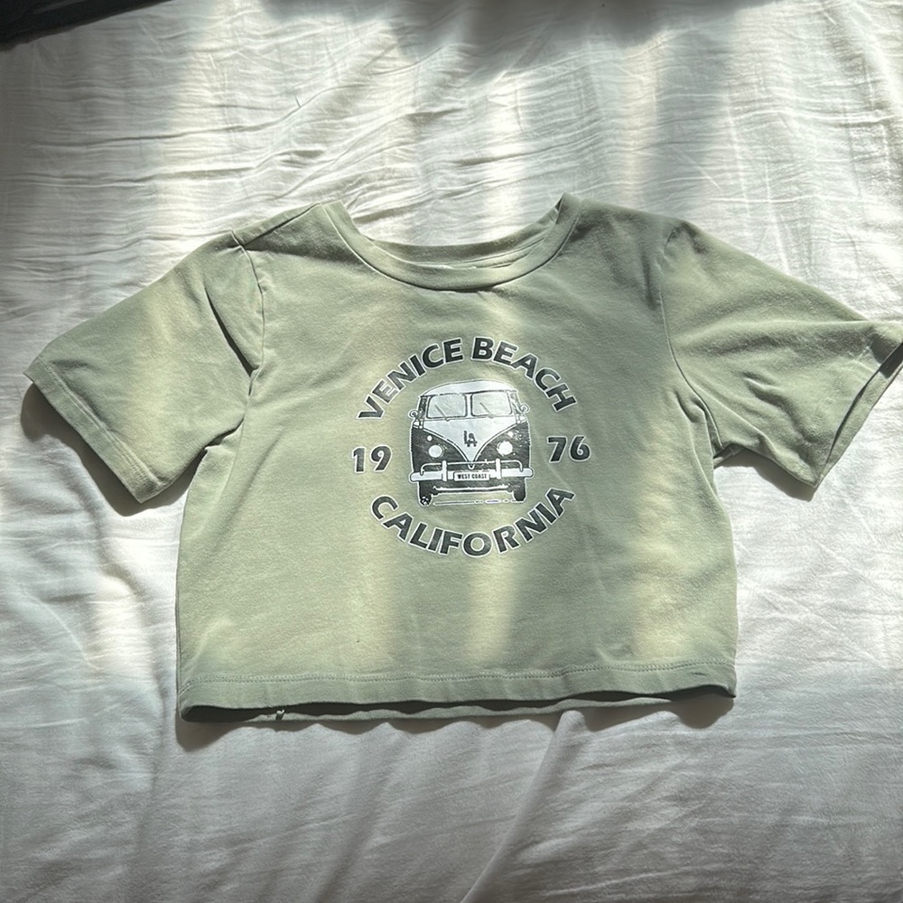 Venice Beach Cropped Tee